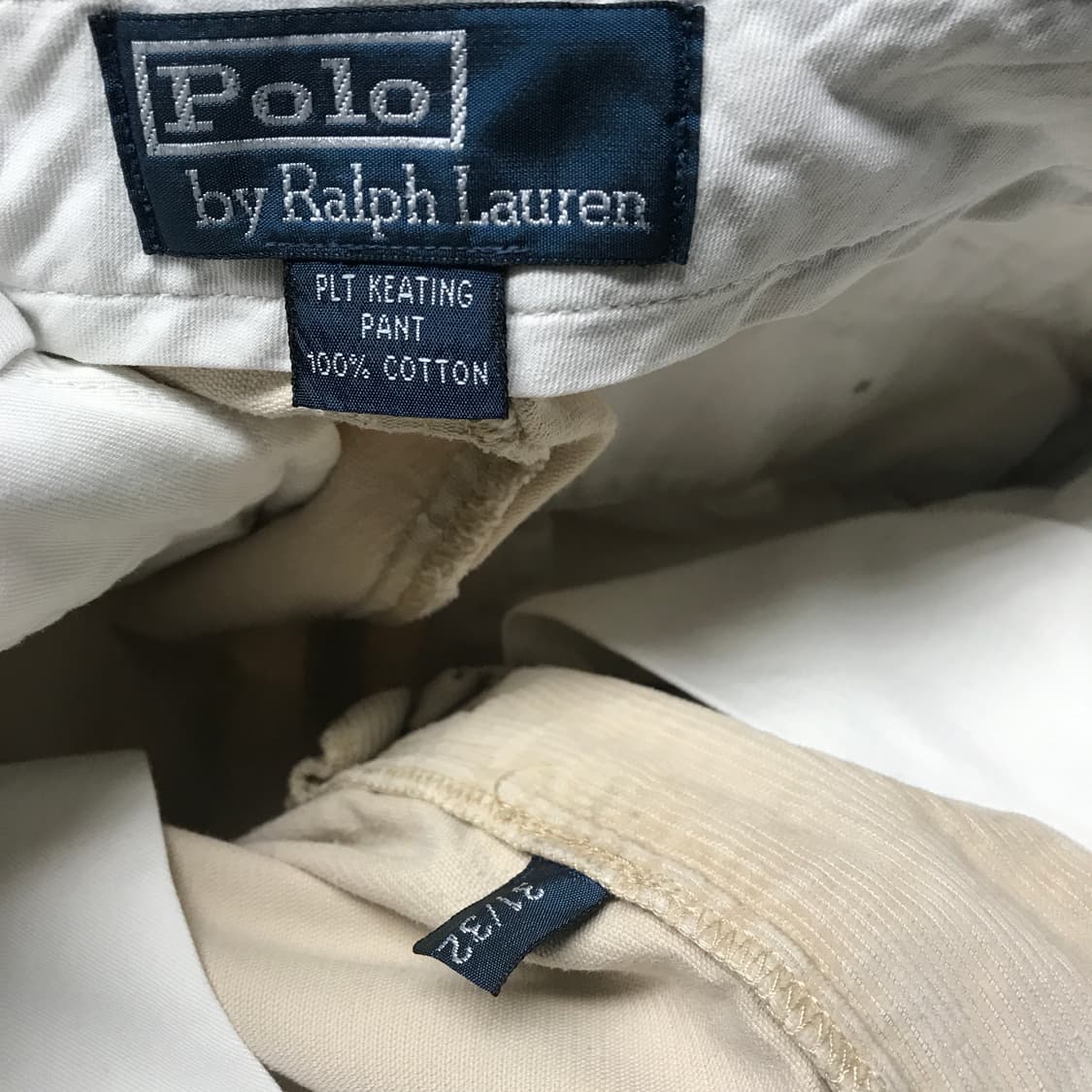 폴로 랄프로렌 베이지 코듀로이 팬츠 31/32 상품이미지5