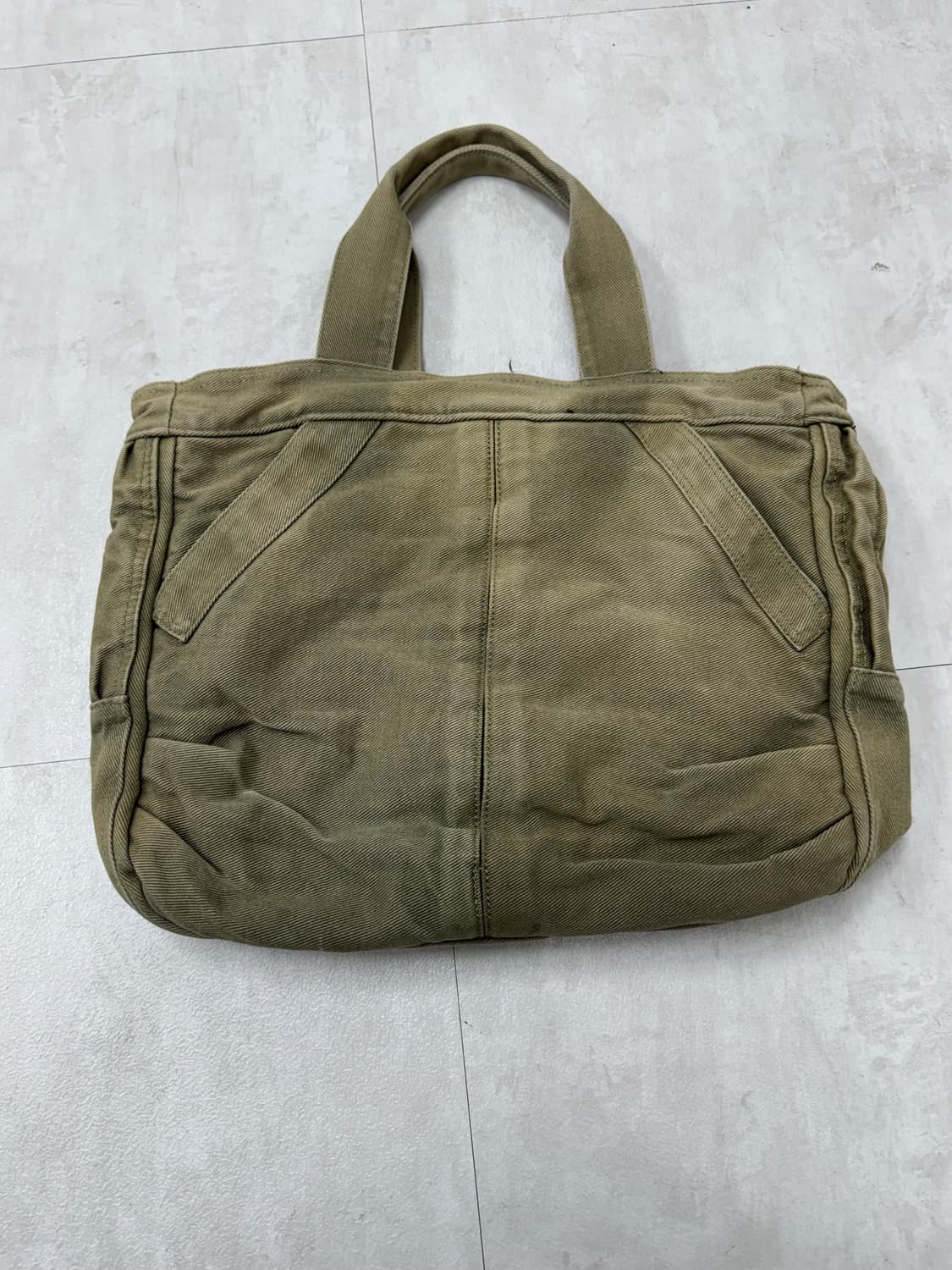 •빈티지 밀리터리 멀티포켓 토트백 상품이미지3