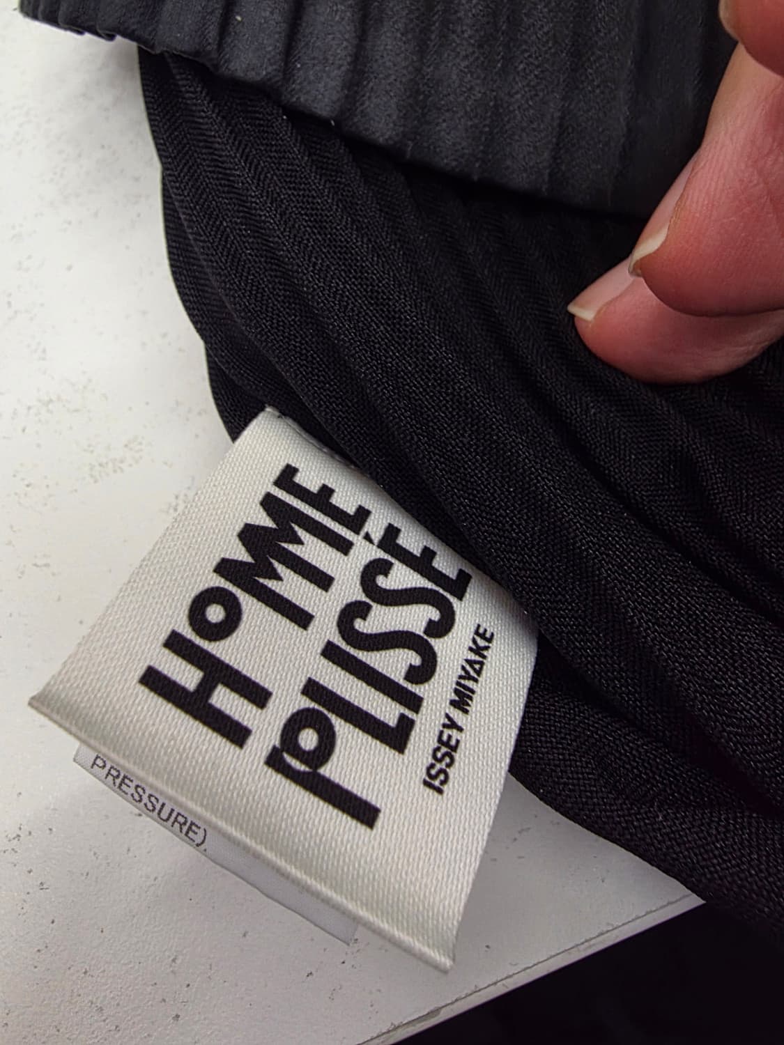 옴므플리세 KNAP SACK 백 블랙 상품이미지4