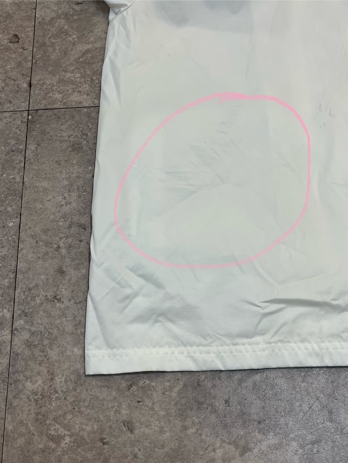 아디다스 후드 바람막이 화이트 M #csz2871 상품이미지9