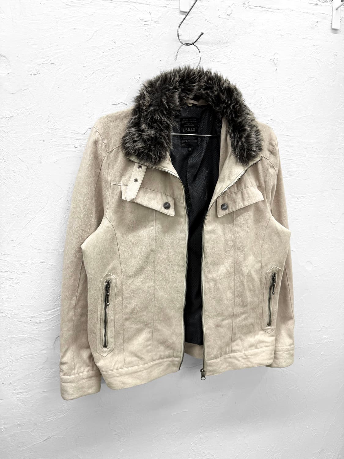 louis chavlon 스웨이드 집업 자켓 상품이미지4