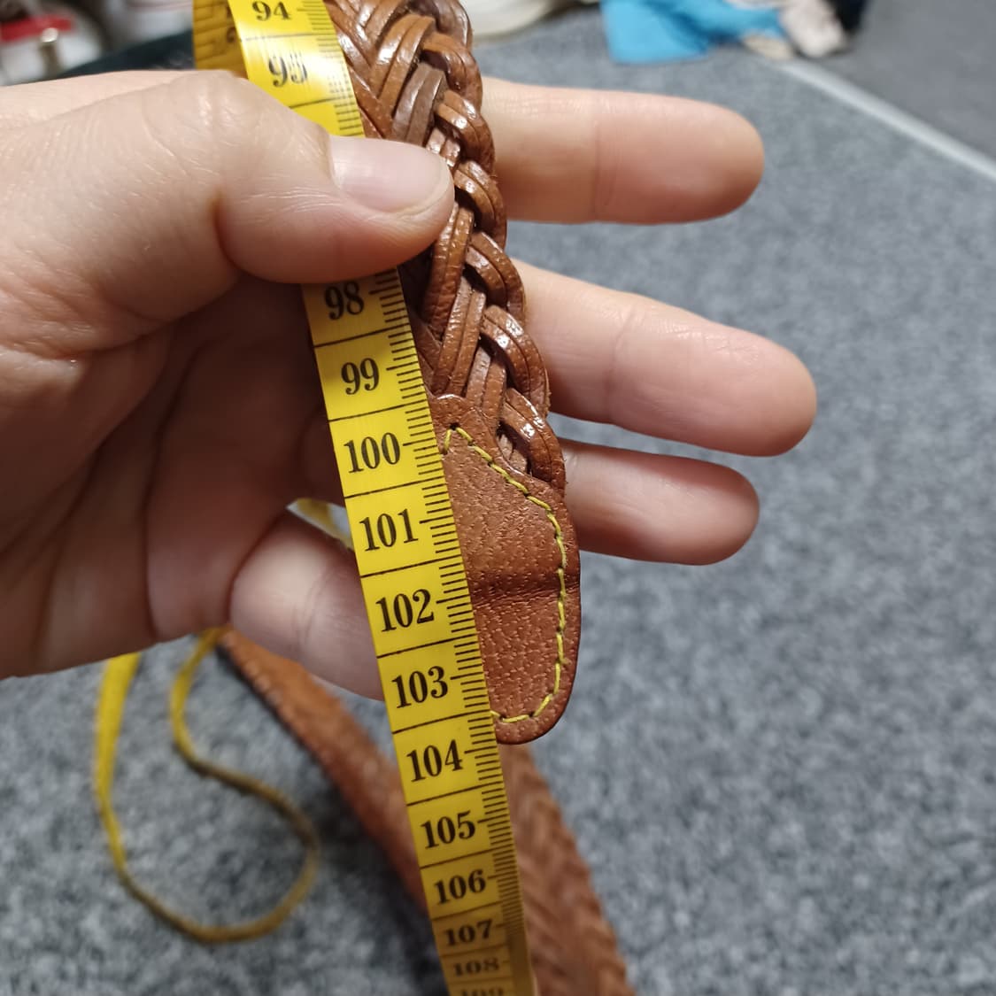 빈티지 꼬임 캐주얼 벨트 상품이미지5