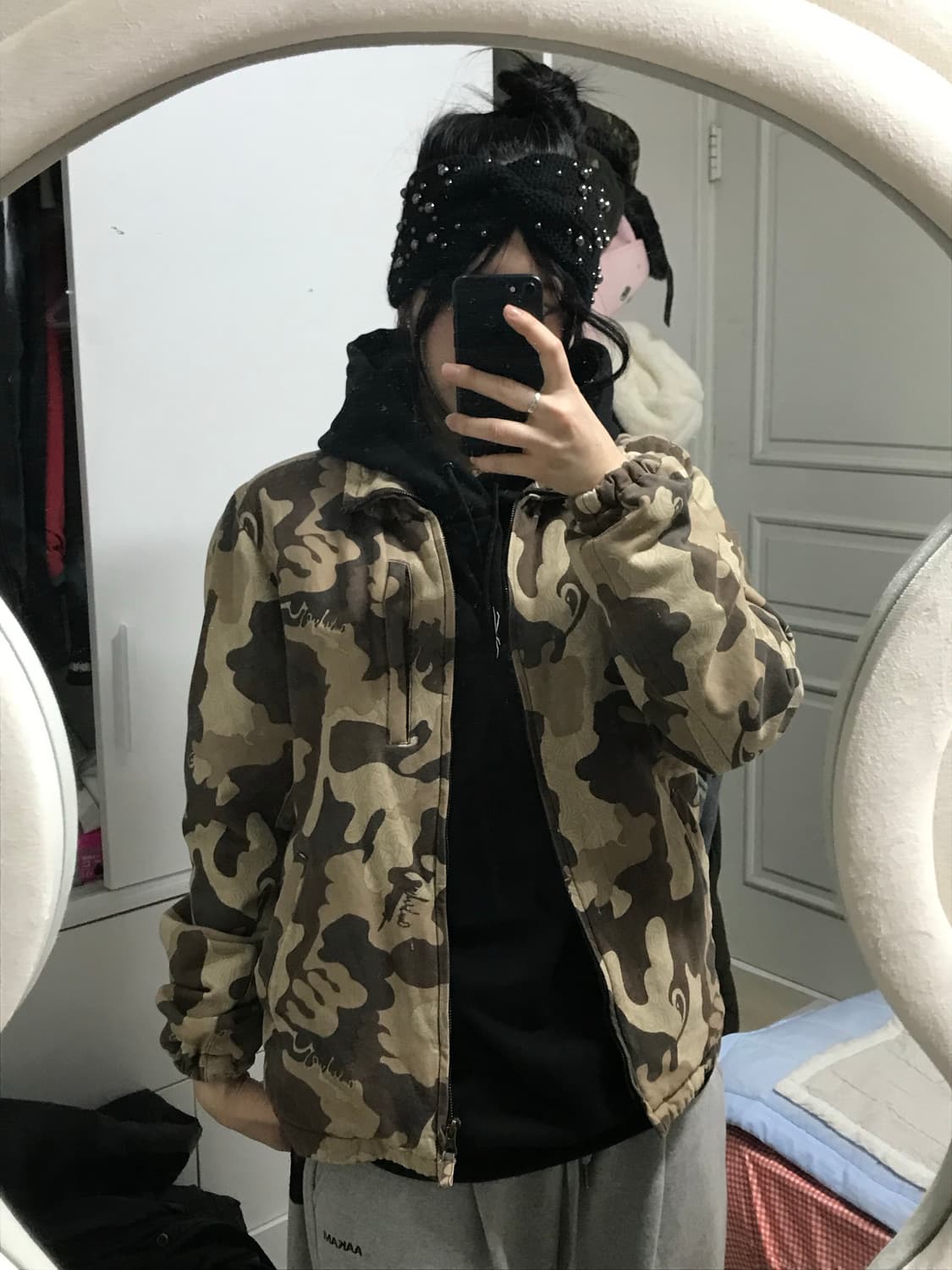 퀵실버 밀리터리 봄버자켓 상품이미지2