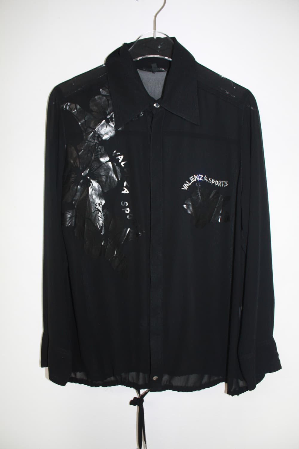 floral see-through blouse 상품이미지1