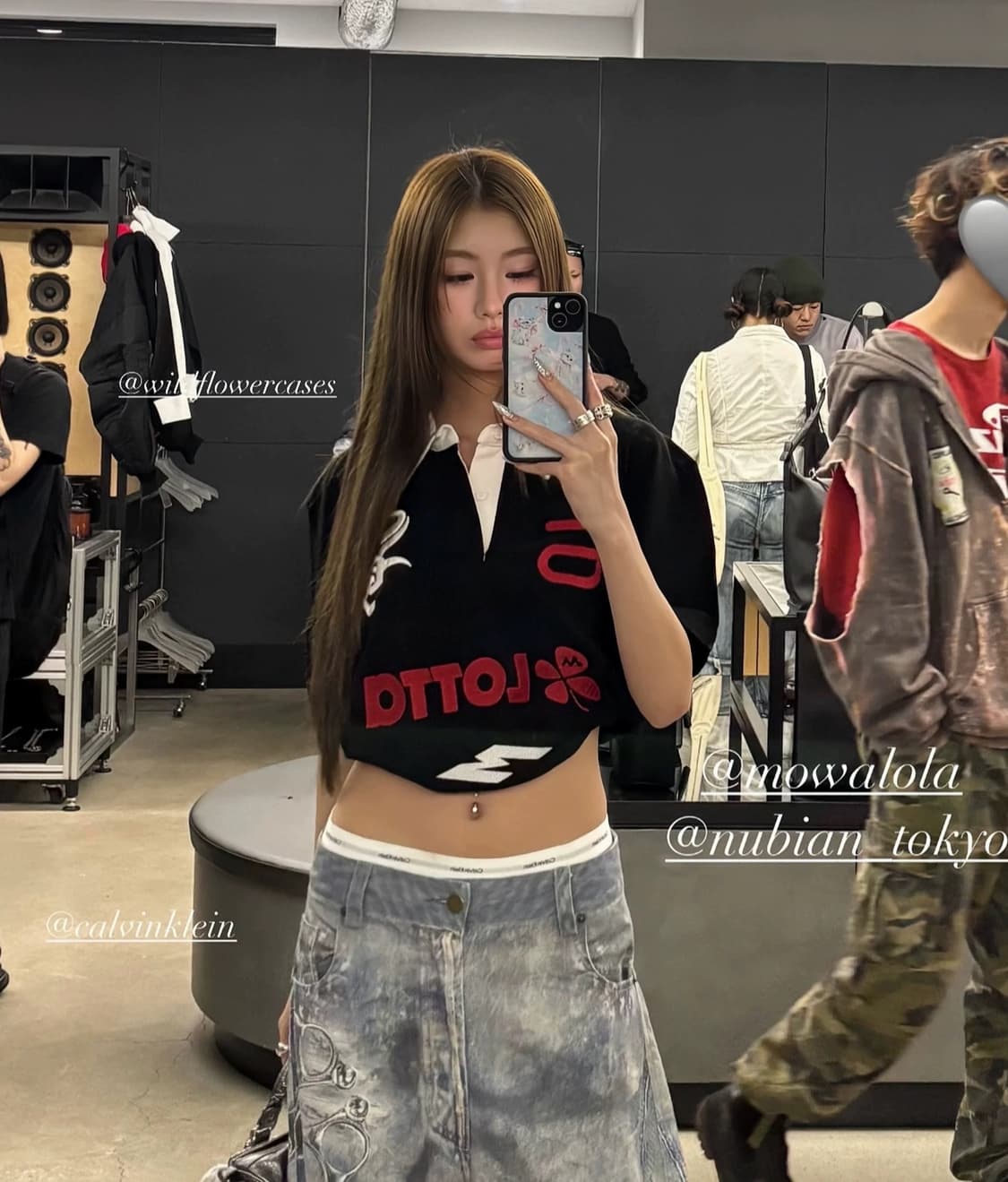 mowalola 폴로 탑 상품이미지4