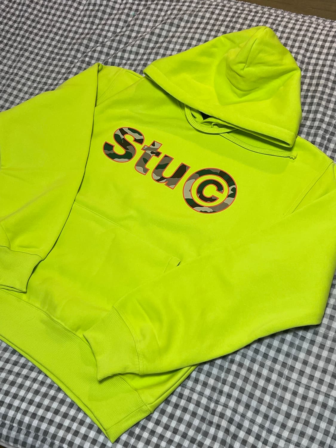 스투시 stu.c 후드 키라임 상품이미지1