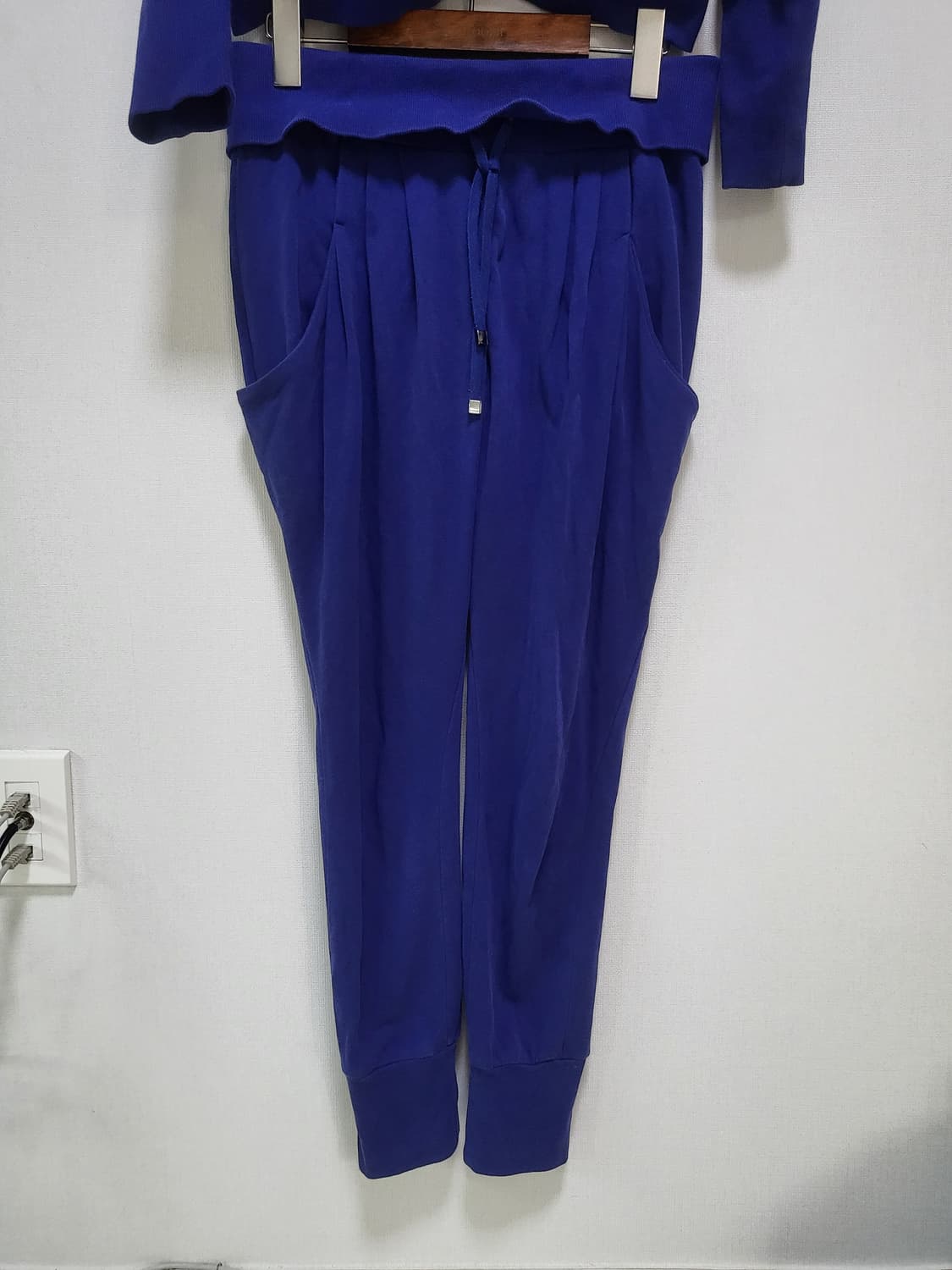 사파이어 블루 파랑 스케쳐스 트레이닝복 상하의 85호44-55 상품이미지4