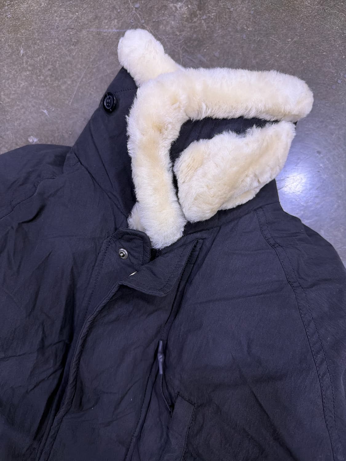 유니폼브릿지 레인저 다운 파카 점퍼 코트 블랙 L 상품이미지6