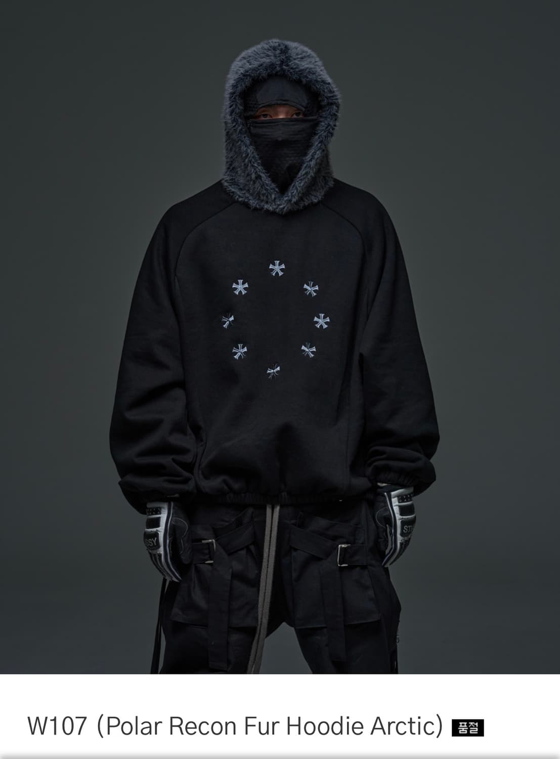 Wapworks w107 후드티 상품이미지1