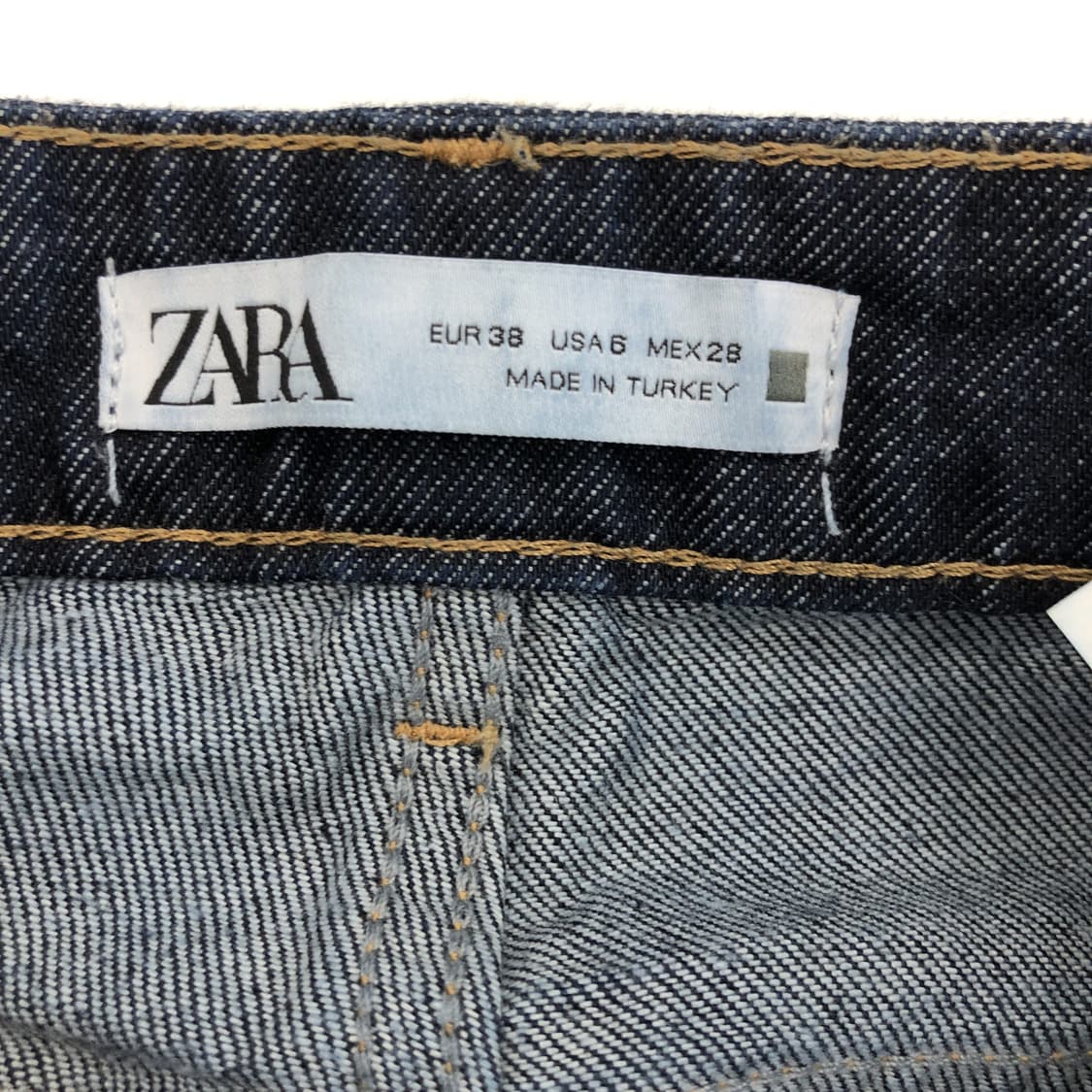 자라 프리미엄 와이드 데님진 28 인치 상품이미지5