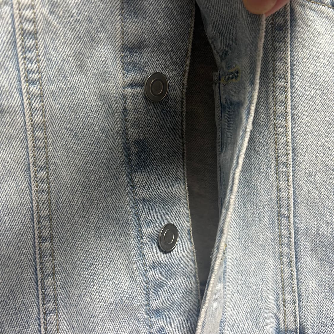 [새상품] 브랜디드 연청 데님 자켓 L 상품이미지4