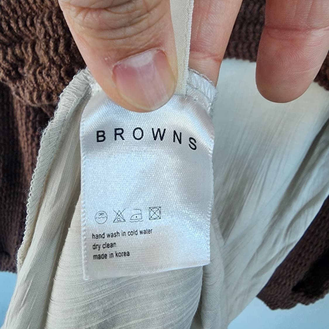 크롭 니트 가디건 롱 원피스 상품이미지8