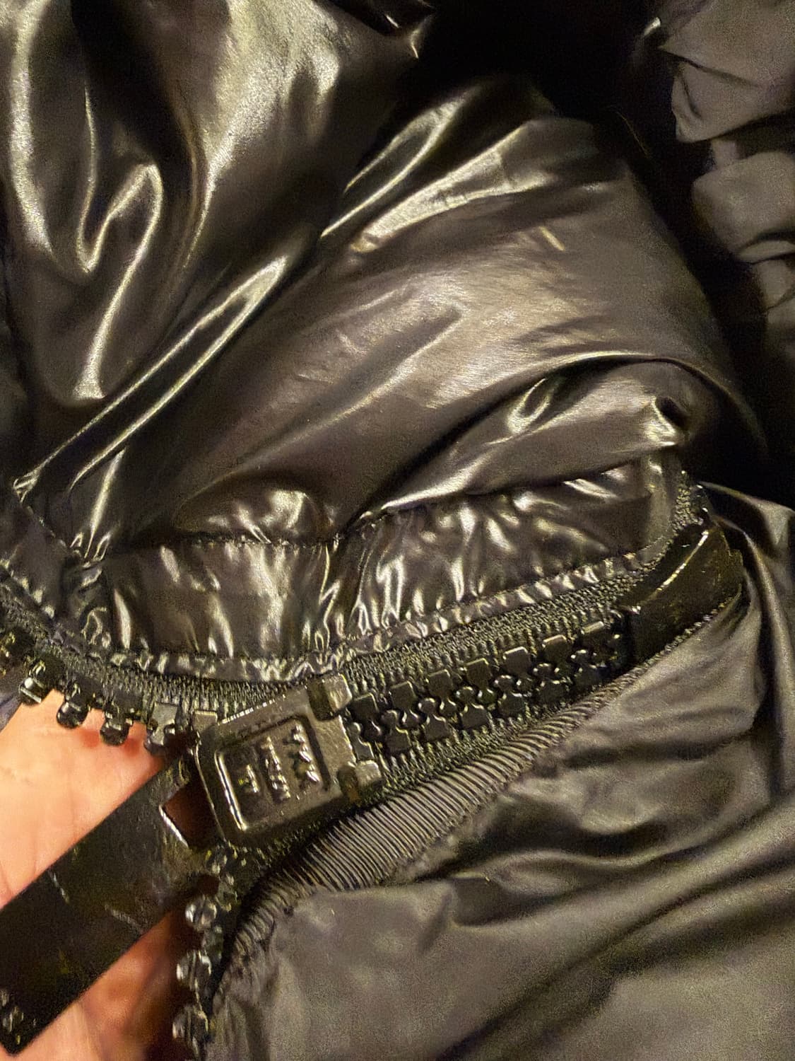 사카이 사선 c컬 패딩 상품이미지6