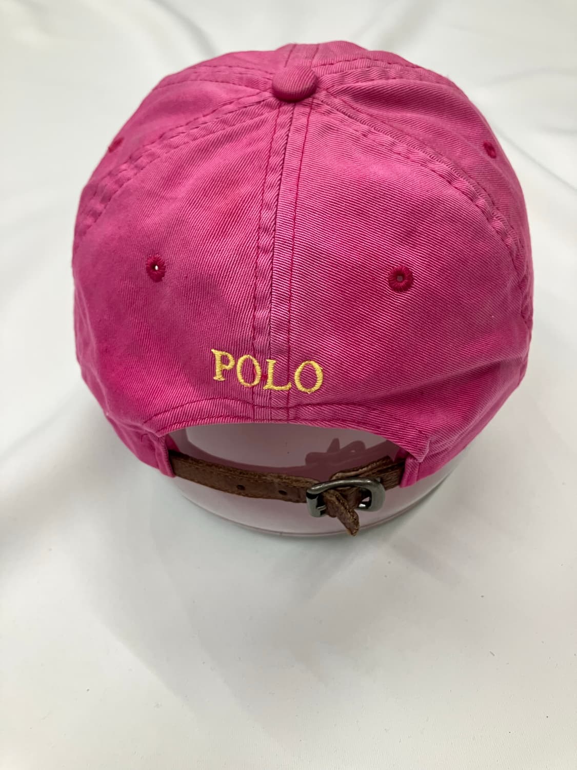 폴로 랄프로렌 핫핑크 볼캡 모자 상품이미지4
