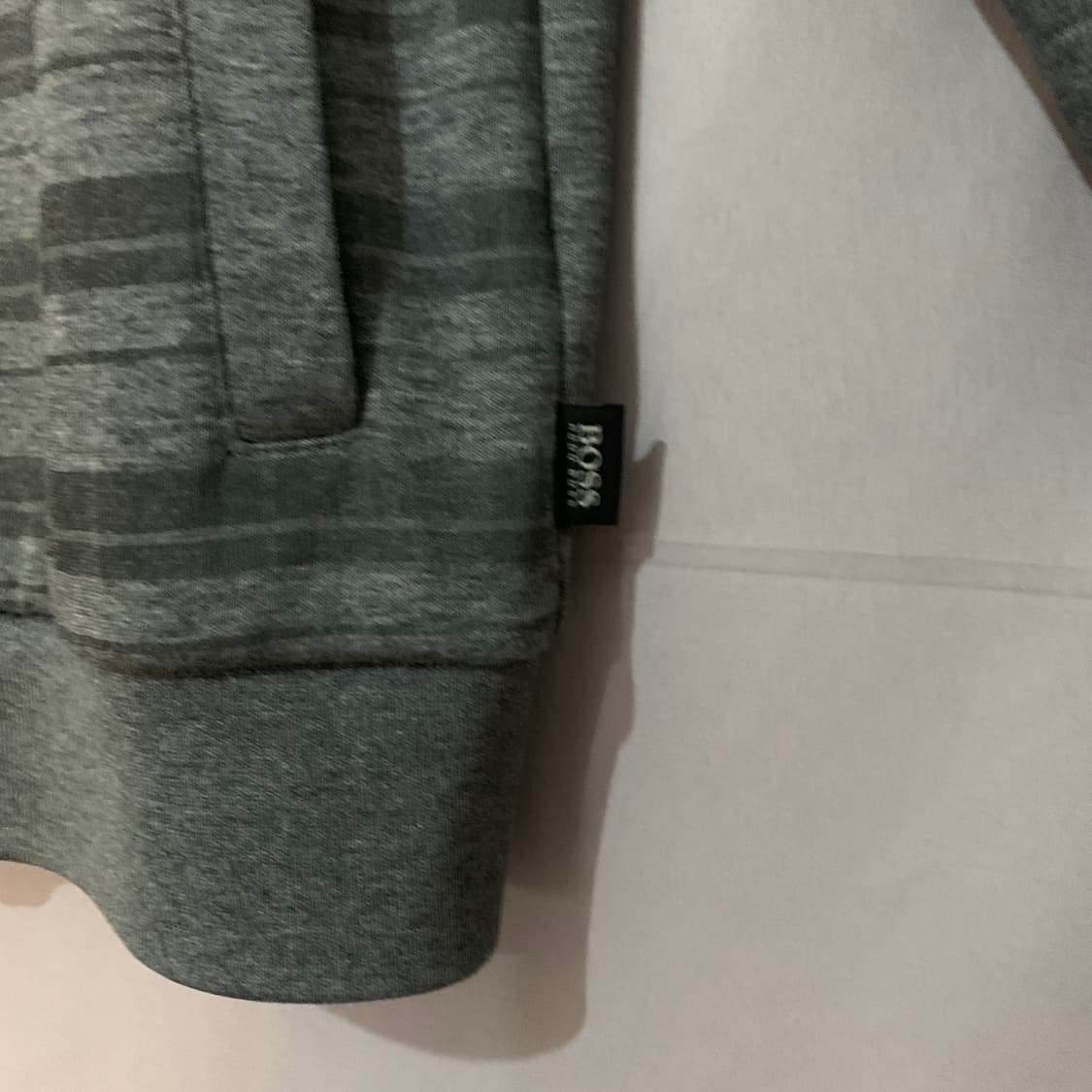 M BOSS 휴고 보스 스트라이프 니트 집업 가디건 자켓 상품이미지3