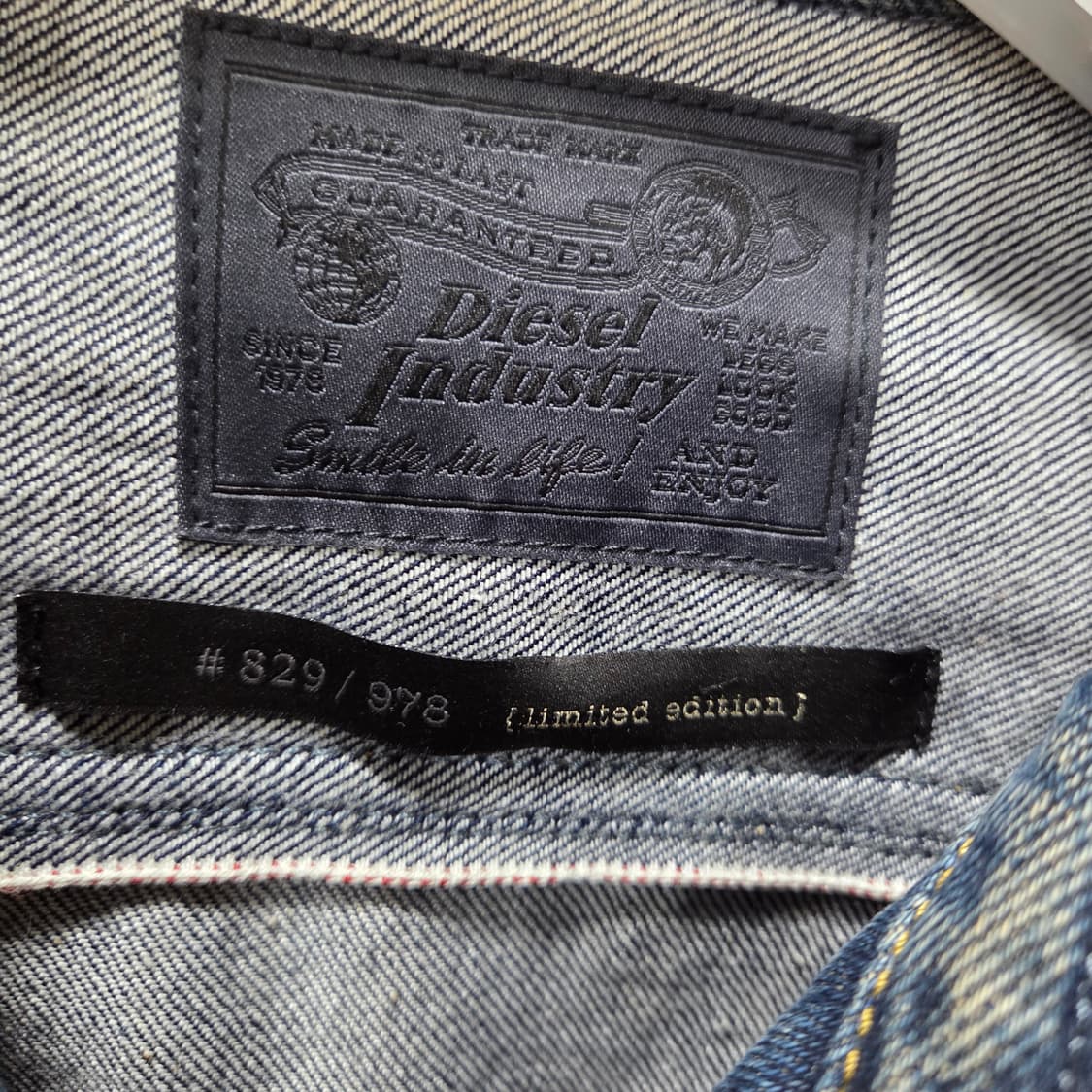 디젤 디스트로이드 데님 자켓 상품이미지5