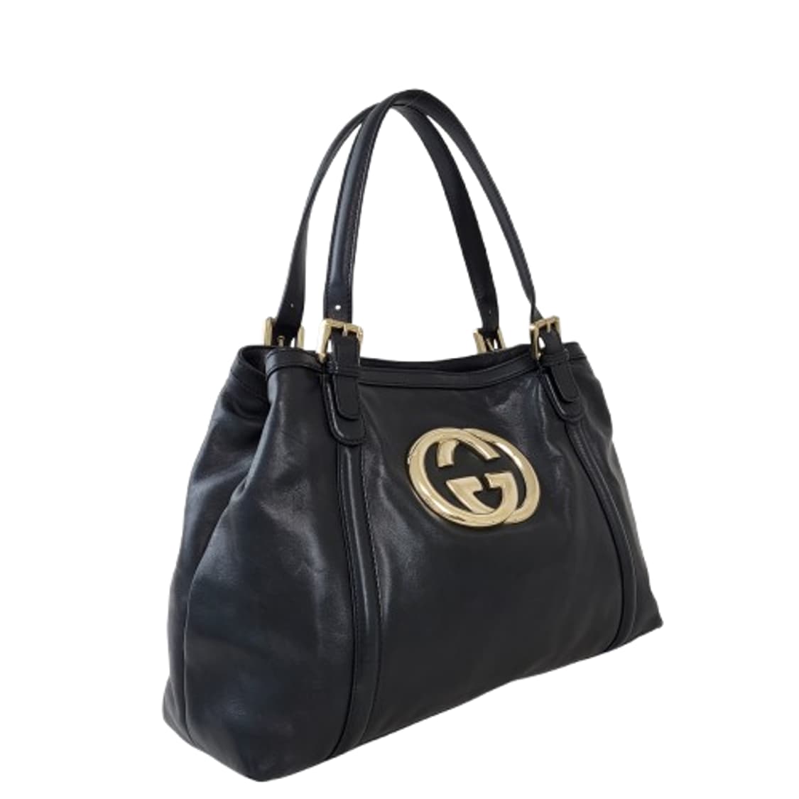 정품 구찌 브릿 인터로킹 가죽 토트백 상품이미지2