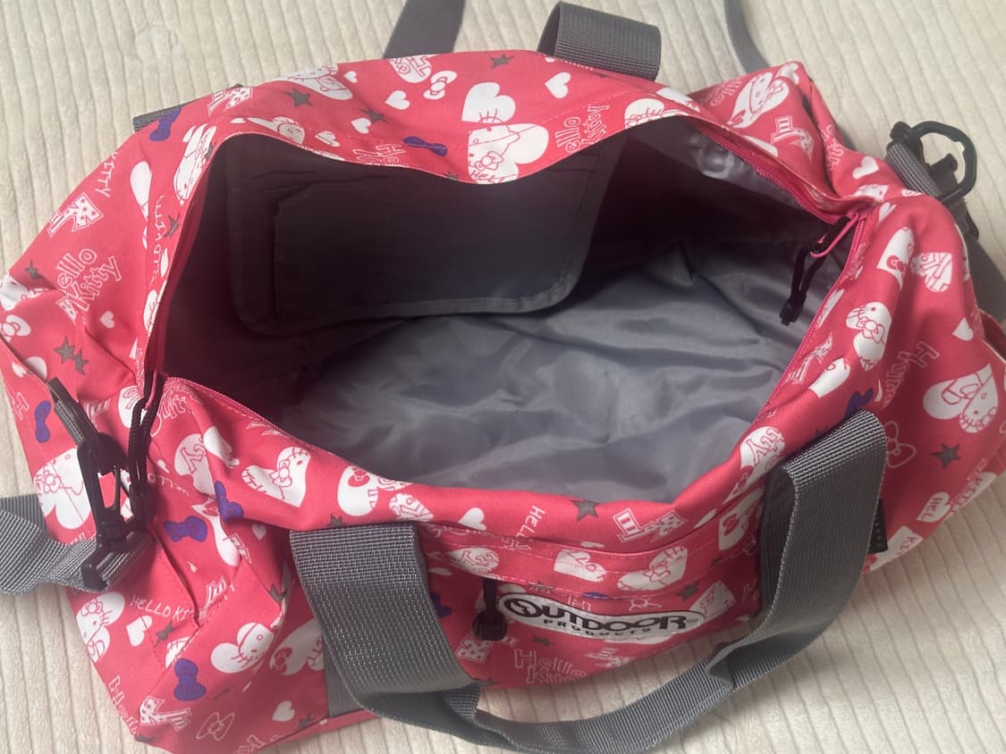 키티 하트&별 보스턴백 크로스백 핑크 상품이미지6