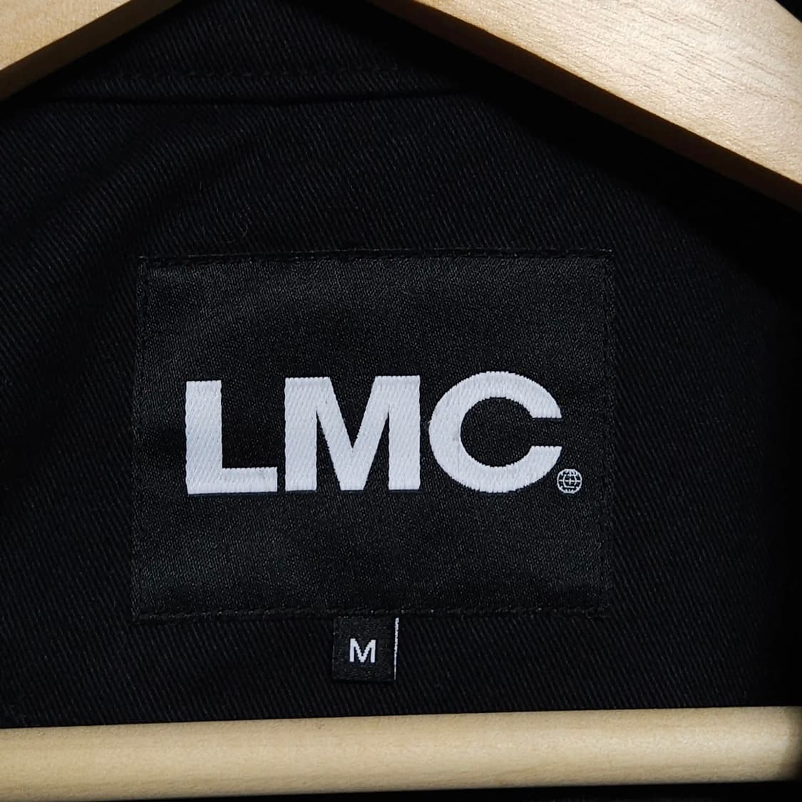 100)LMC 엘엠씨 해링턴 루즈핏 자켓 블랙 상품이미지9