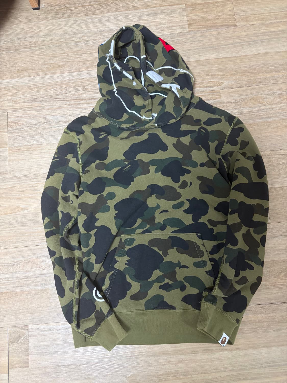 (급처) 베이프 후드티 판매합니다. 상품이미지3