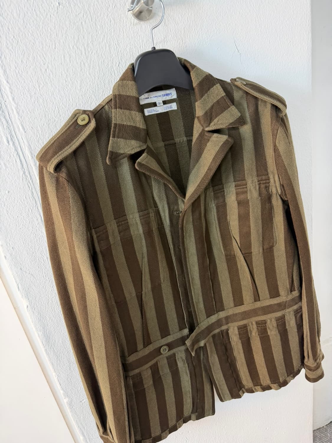 꼼데가르송 셔츠 인사이드 아웃 자켓  상품이미지3