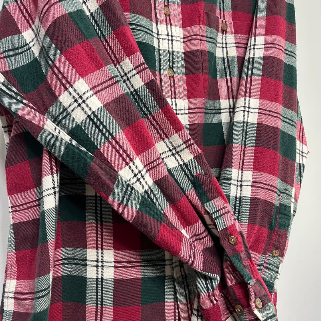 90s HEAVY COTTON FLANNEL 헤비코튼 플란넬 셔츠 상품이미지6