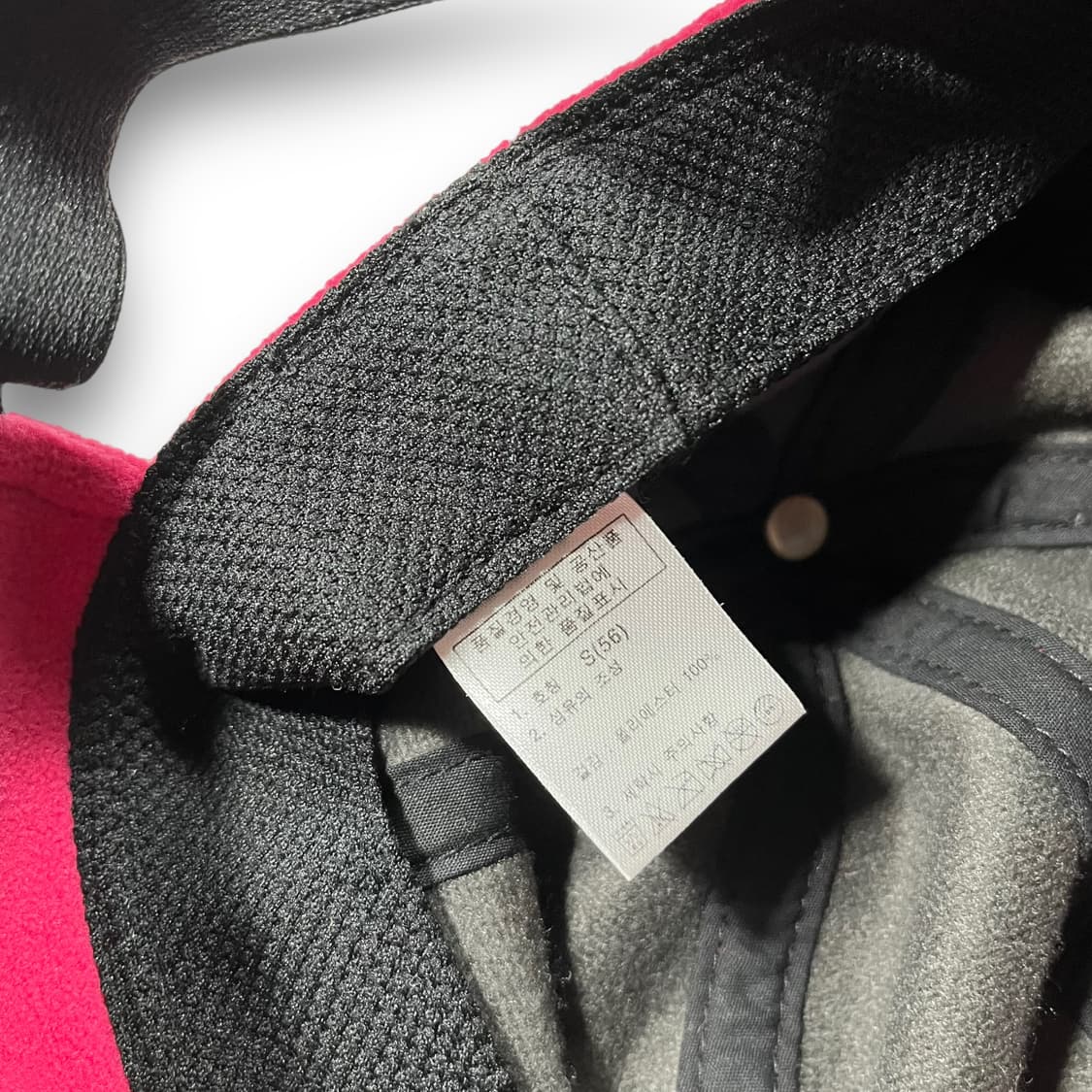 노스페이스 코랄 핑크 윈드스토퍼 이어플랩 플리스 볼캡 상품이미지8