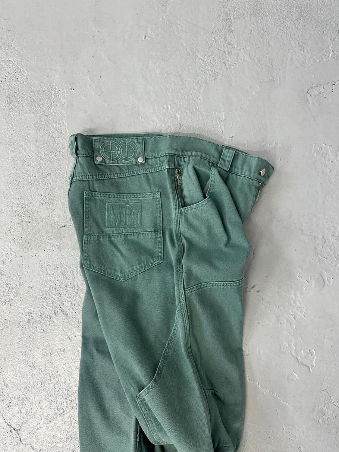 [M] 플라스틱 프로덕트 카프 포켓 팬츠 에메랄드 M 상품이미지2