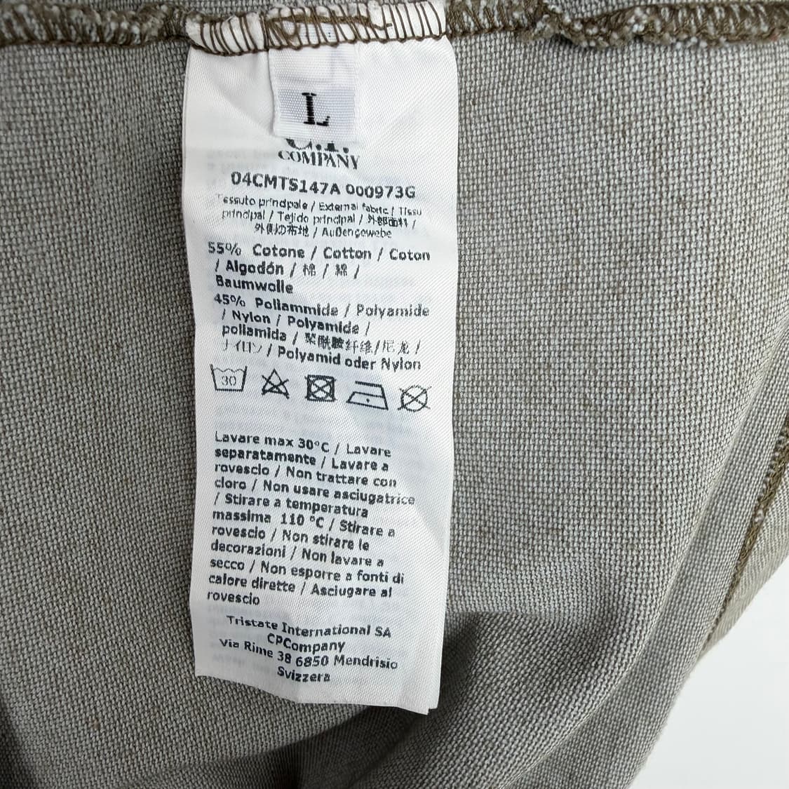 cp company 씨피컴퍼니 tacting 지퍼 포인트 반팔티셔츠 상품이미지7