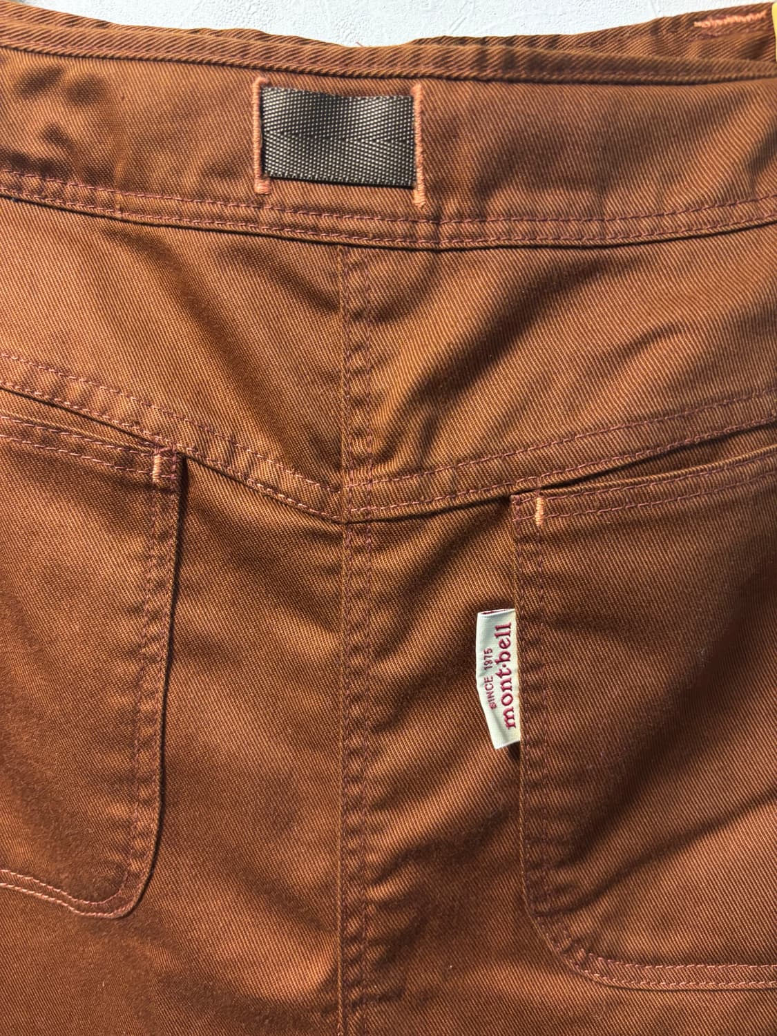 몽벨 재팬 브라운 코어스펀 스커트 상품이미지2