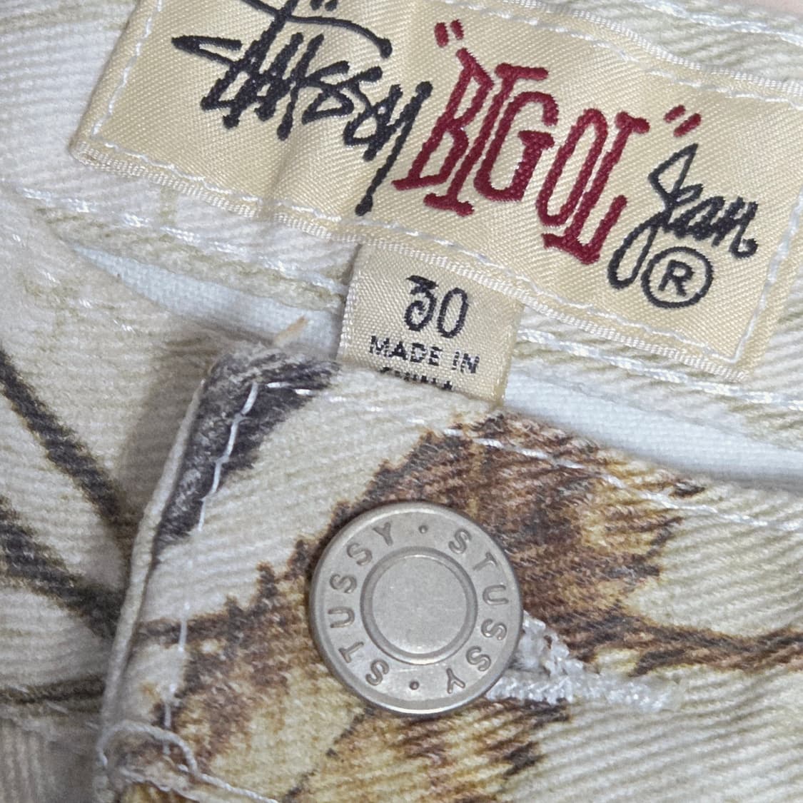 [30] 스투시 리얼트리 빅올진 팬츠 상품이미지4