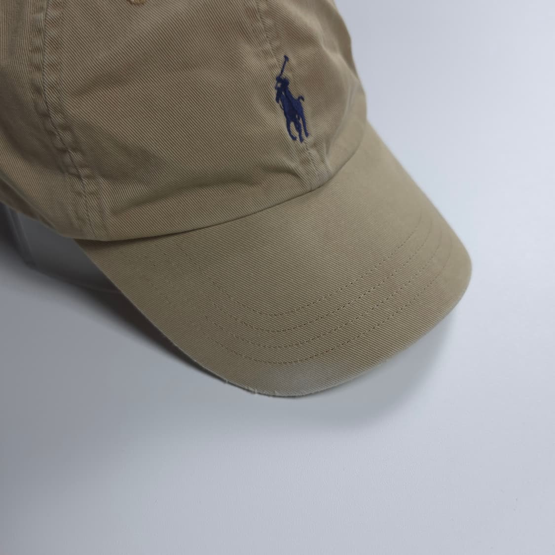 폴로 랄프로렌 포니 로고 가죽 스트랩 볼캡 (OS) 상품이미지3