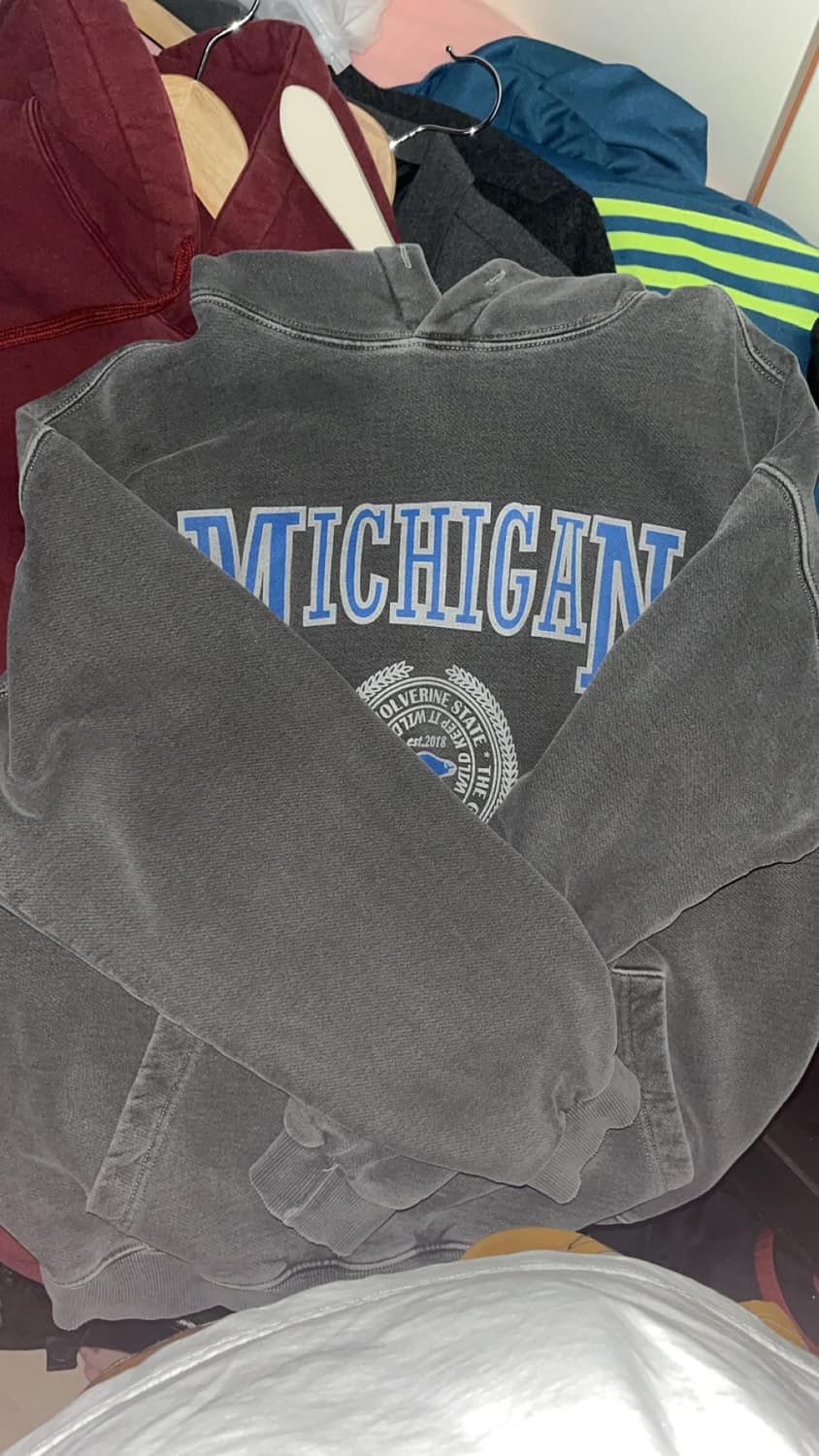 트래블 미시칸 후드티 상품이미지2