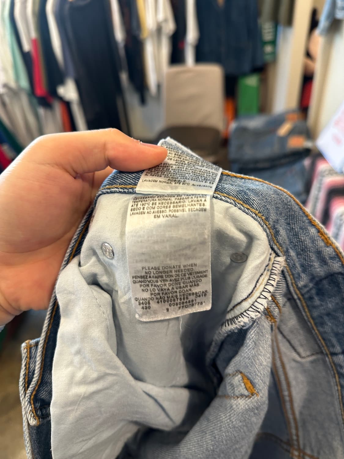 00s Levis 리바이스 505 W36 L32 상품이미지5