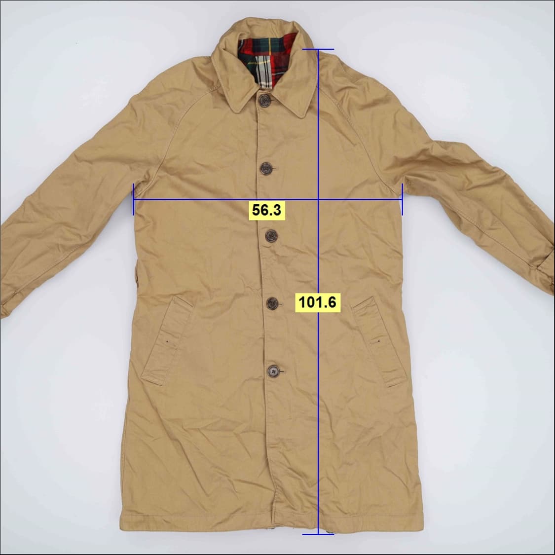 M 폴로 큐알텍 리버시블 트렌치코트 0219H1 상품이미지7