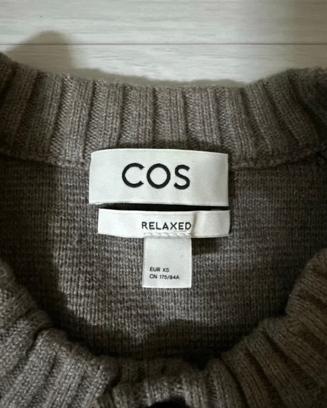 cos 울 블렌드 크루넥 가디건 상품이미지7