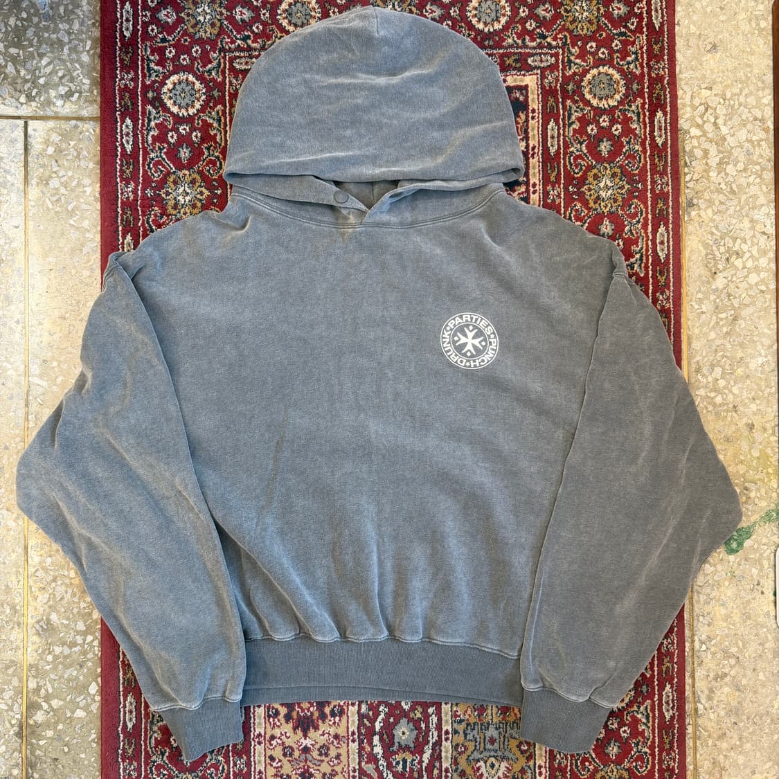 펀치 드렁크 파티즈 오버핏 후드 [ 105-110 ] 상품이미지1