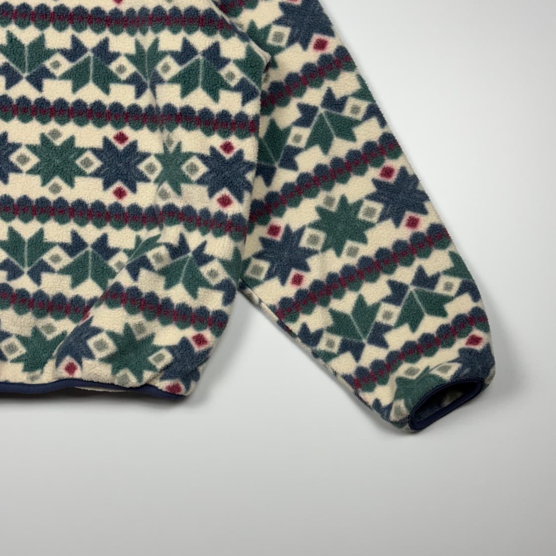 (105) 80s 엘엘빈 아즈텍 플리스 풀오버 상품이미지5