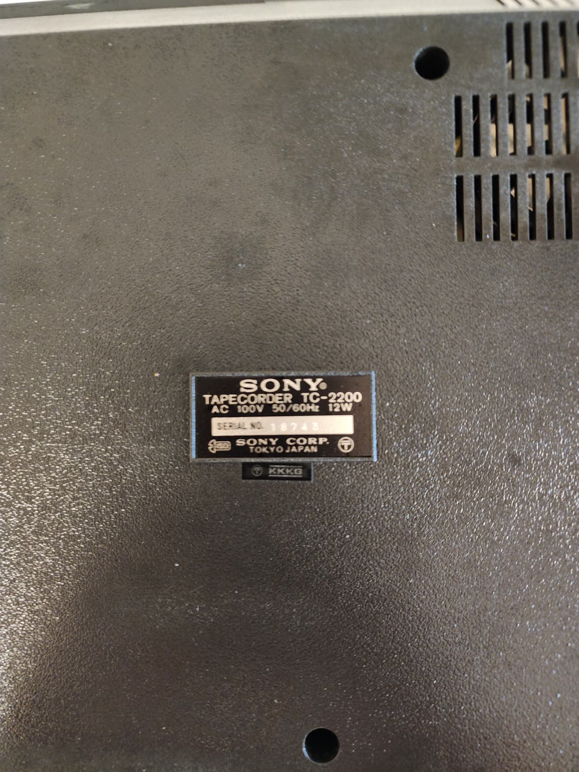 빈티지 소니 스테레오 카세트 데크 TC-2200 상품이미지6