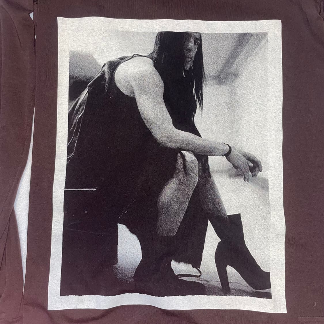 릭 오웬스 다크쉐도우 19aw 포토 프린트 롱슬리브 상품이미지2