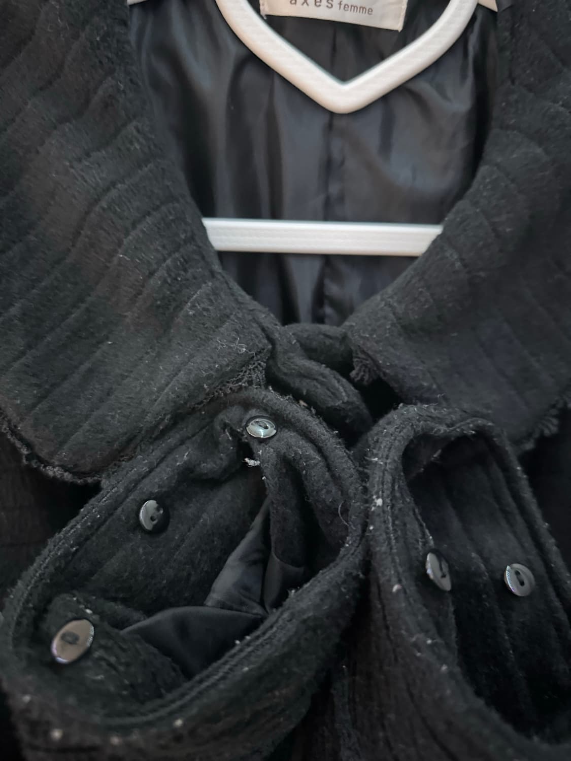 엑시즈팜 공겜여주 갸루 지뢰계 레이스 코트 상품이미지4