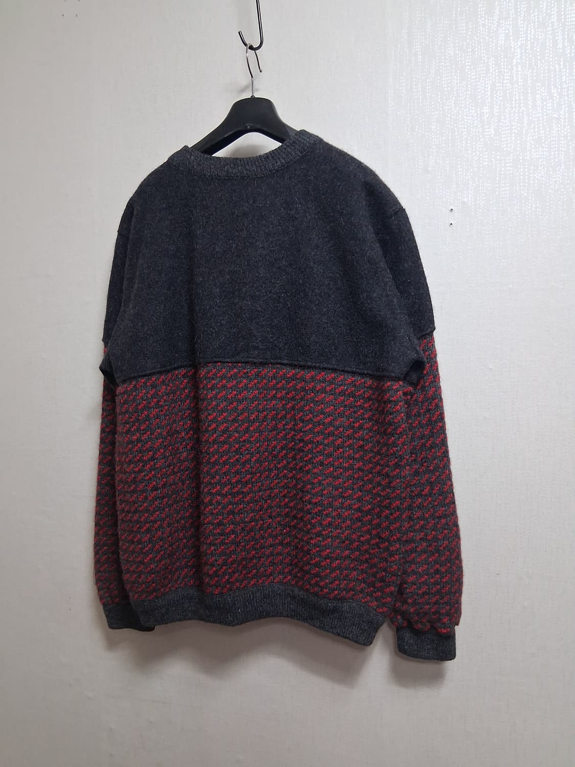 일본빈티지 노르웨이 스칸다나비아 울 스웨트 남성105. 상품이미지6