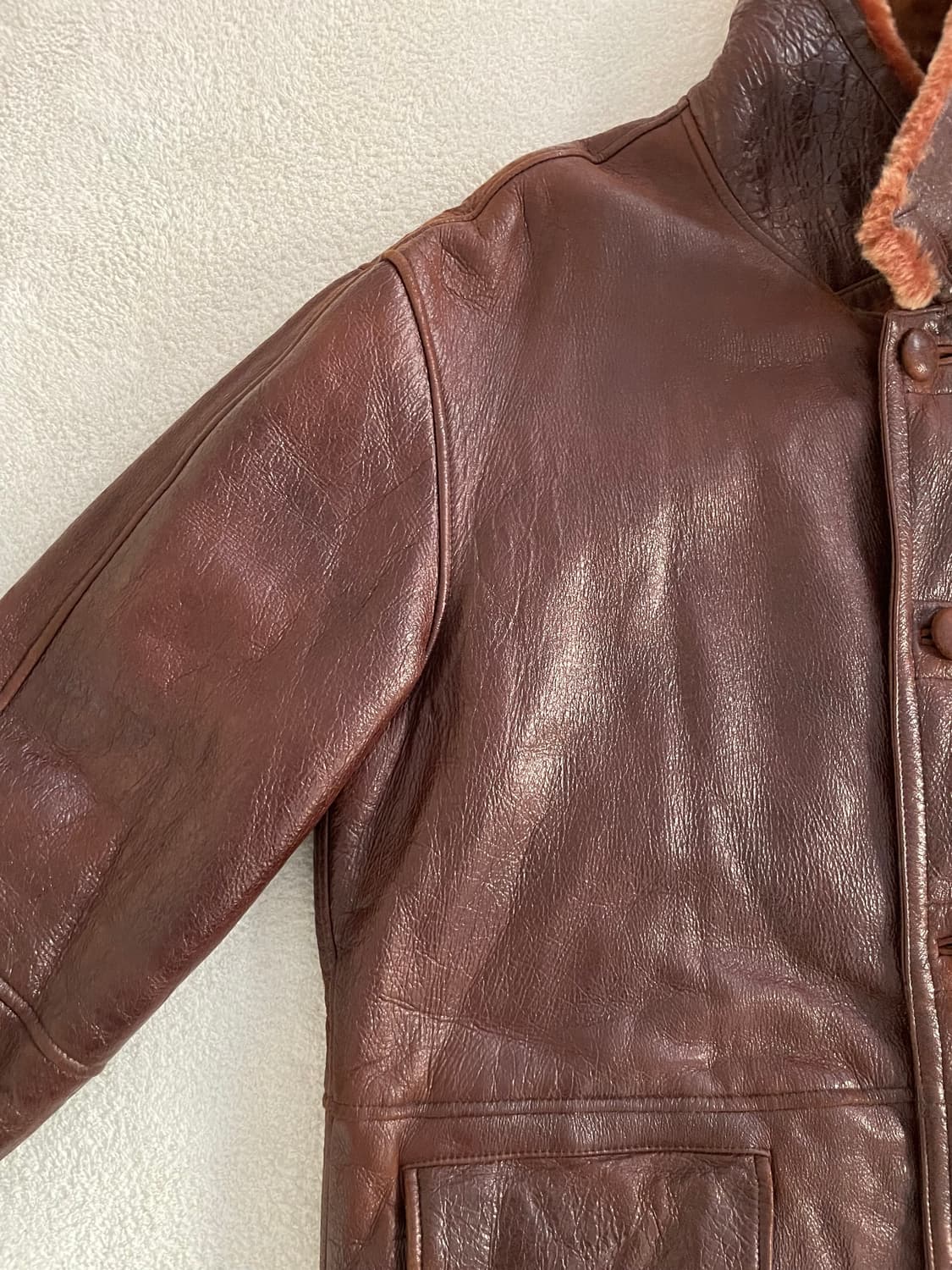 vintage classic shearling coat 상품이미지4