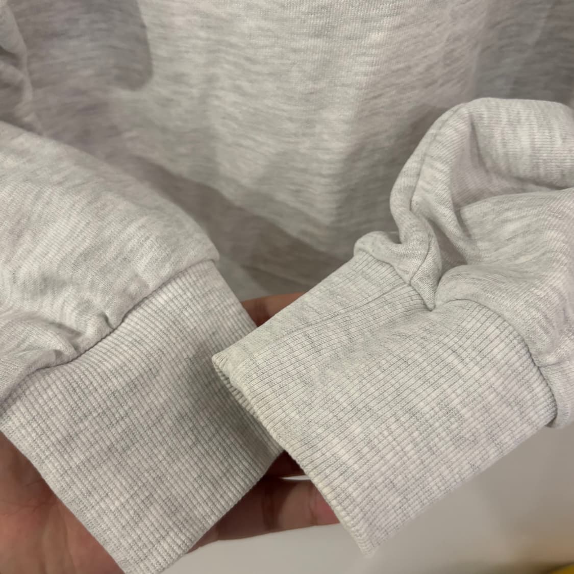 디아도라 후드티 라이트 그레이 90 상품이미지5