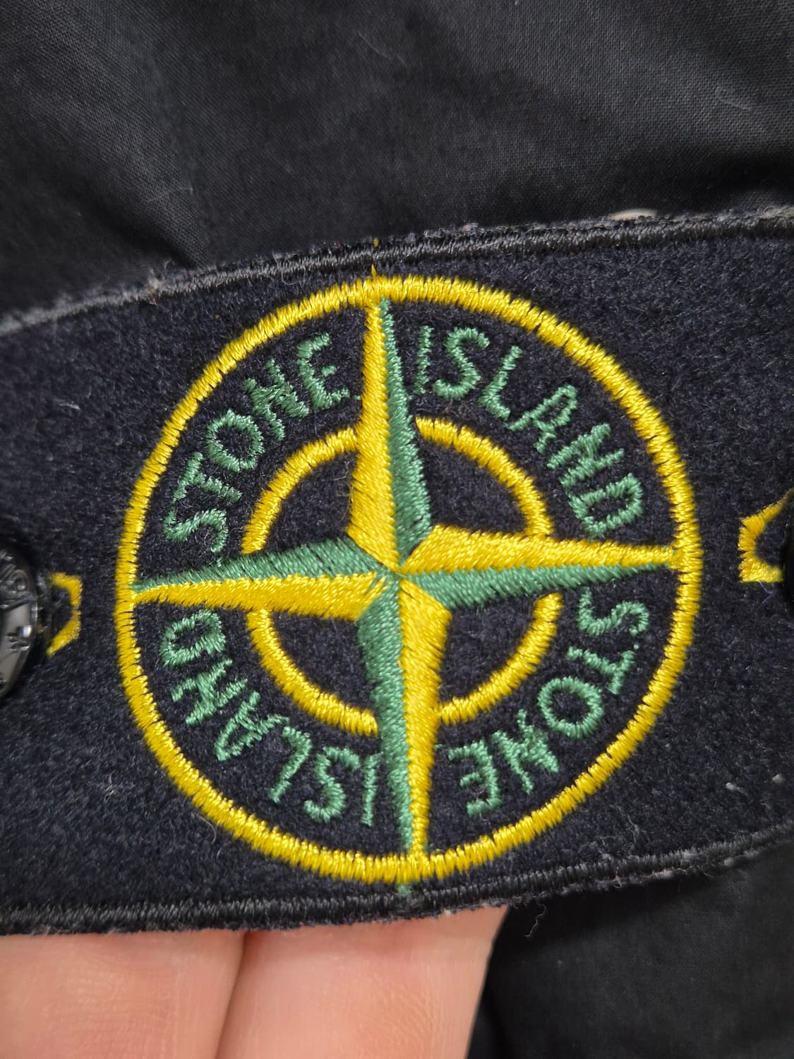 새상품급 스톤아일랜드 카고조거팬츠30 블랙 상품이미지6