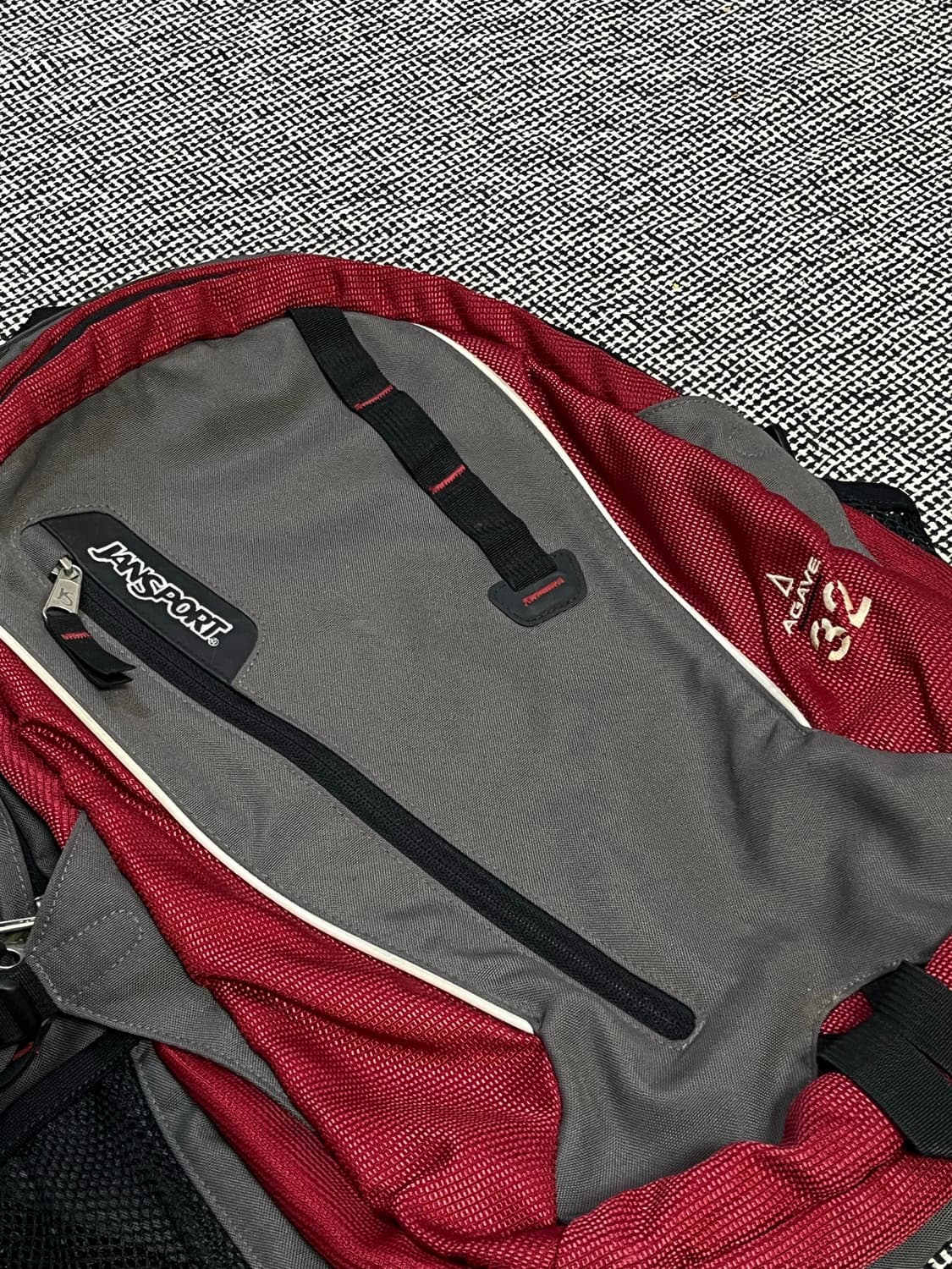 빈티지 잔스포츠 레드 올드 모델 백팩 배낭 가방 상품이미지1