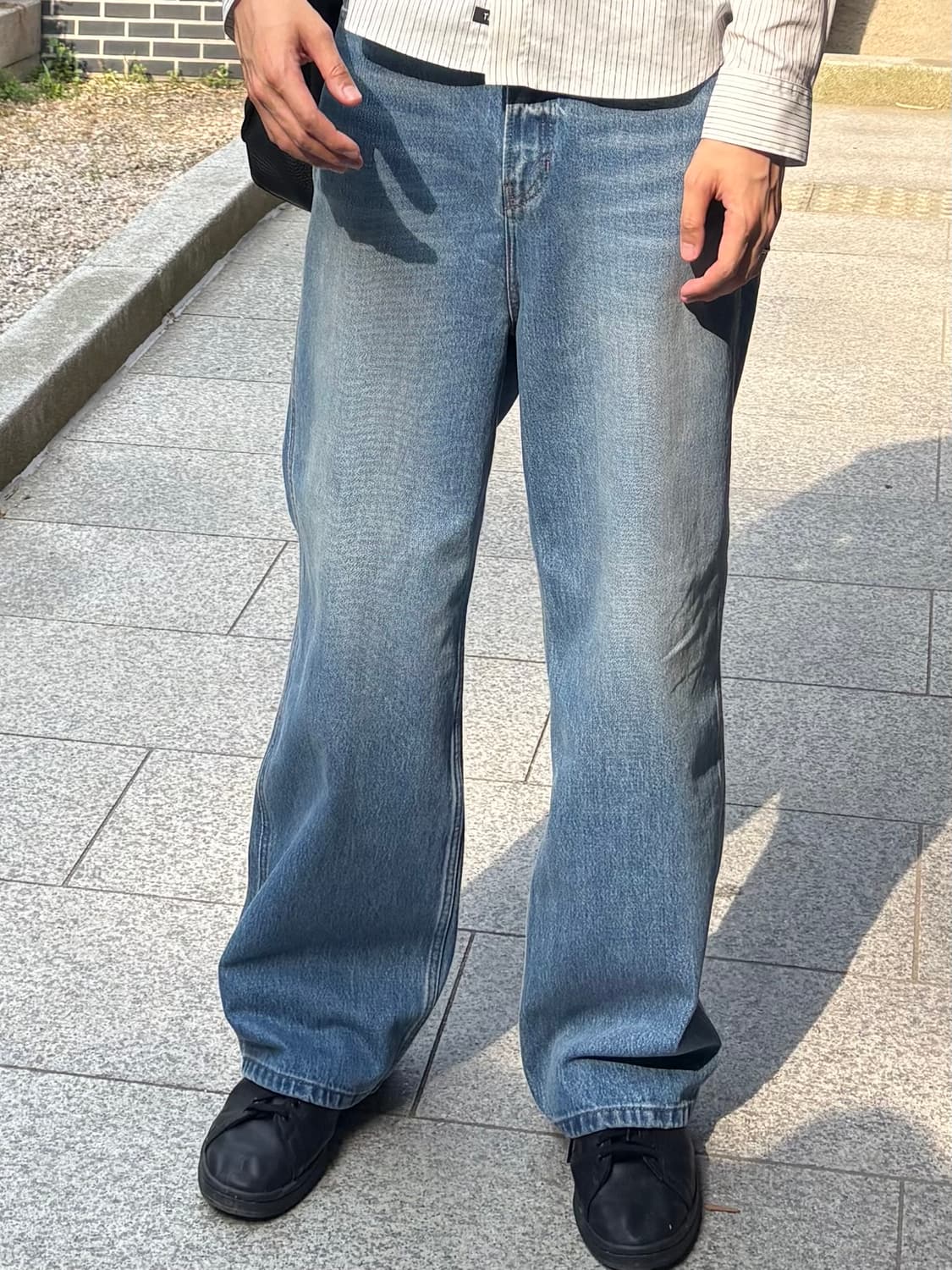 recto organic wide fit denim 상품이미지1