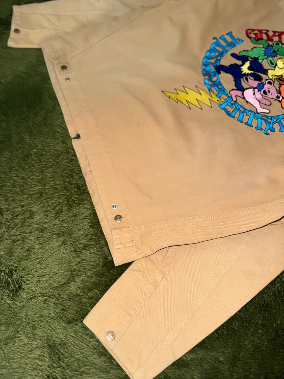 [L] 디스이즈네버댓 X 그레이트풀 데드 콜라보 카펜터 워크 자켓 상품이미지5