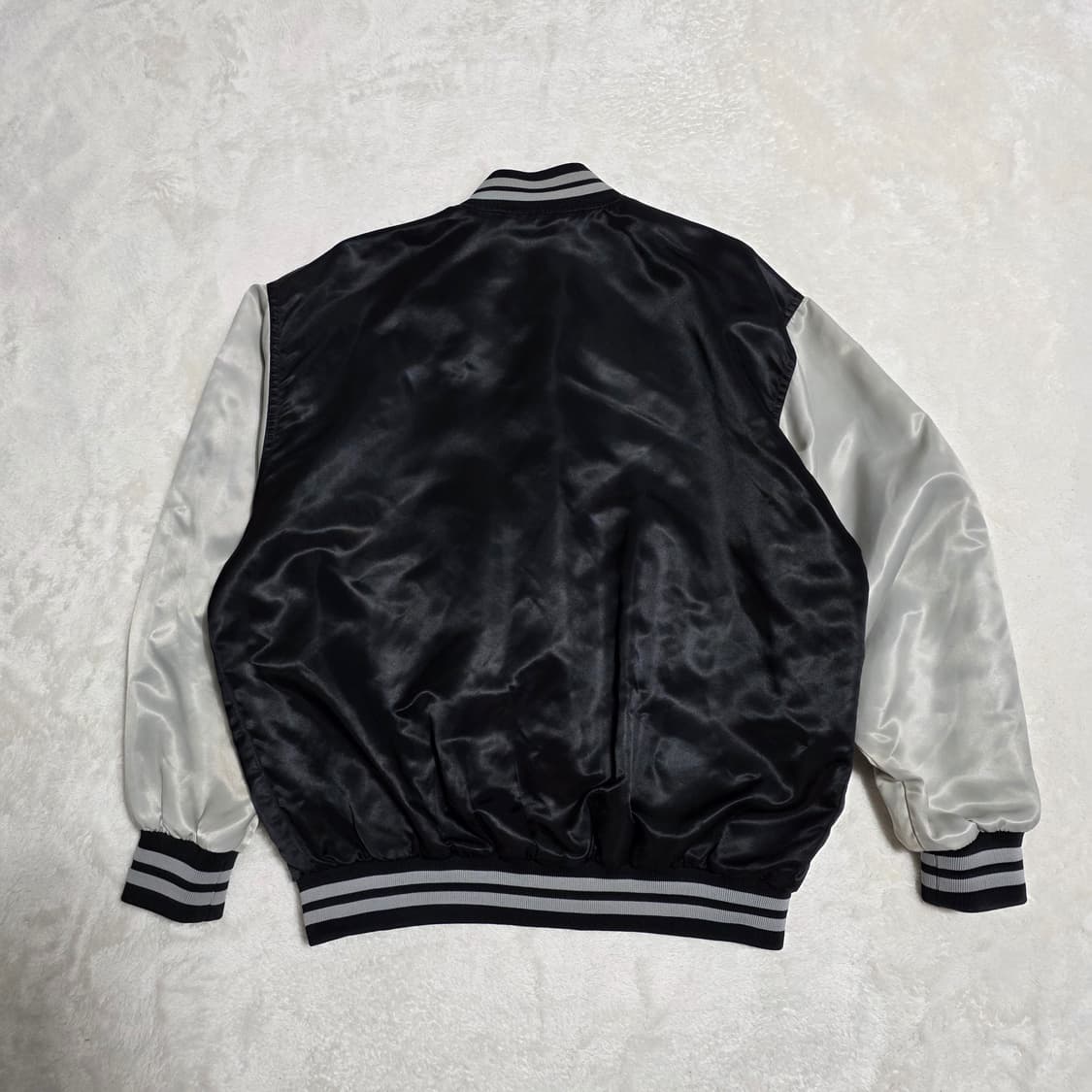 (M)나이키 90s 빈티지 스타디움 자켓 블랙실버 상품이미지3