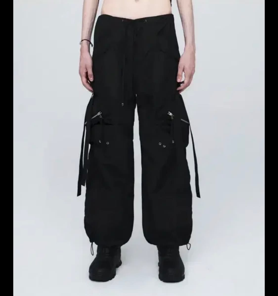 Nache 나체 카고 convex tie cargo pants 1 상품이미지1